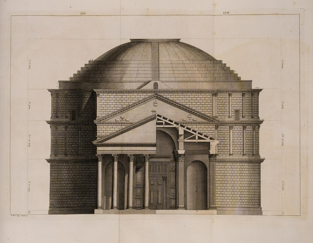 Palladio (Andrea) The Architecture of A. Palladio; in Four Books, vol. 1, 2 & 4 only, Printed by (1 of 1)