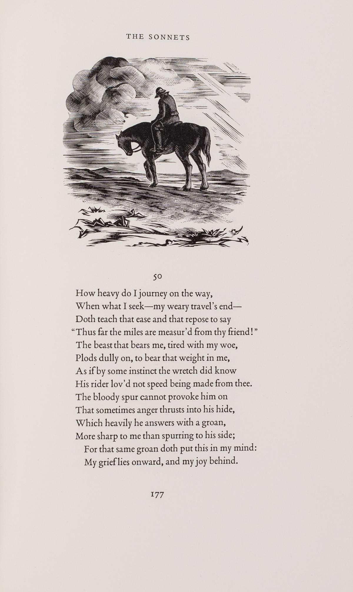 Limited Editions Club.- Shakespeare (William) The Poems, wood-engravings by Agnes Miller Parker,: Limited Editions Club.- Shakespeare (William) The Poems, wood-engravings by Agnes Miller Parker, 1967 § Wordsworth (William) The Poems, illustrated by John O'Connor, 1973 § Shelley (Percy By