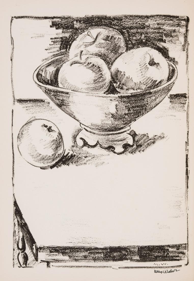 Weber (Max).- Cahill (Holger) Max Weber, number 219 of 250 copies signed by the artist, New York,: NO RESERVE Weber (Max).- Cahill (Holger) Max Weber, number 219 of 250 copies signed by Weber, additionally signed by Weber below frontispiece, plates, original cloth, rubbed, New York, 1930; and anoth