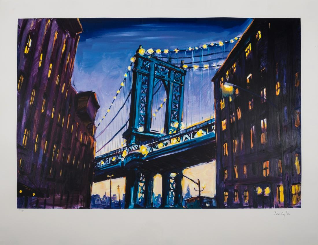 Bob Dylan (b.1941)  Manhattan Bridge, Downtown New York, from the Beaten Path series (1 of 1)
