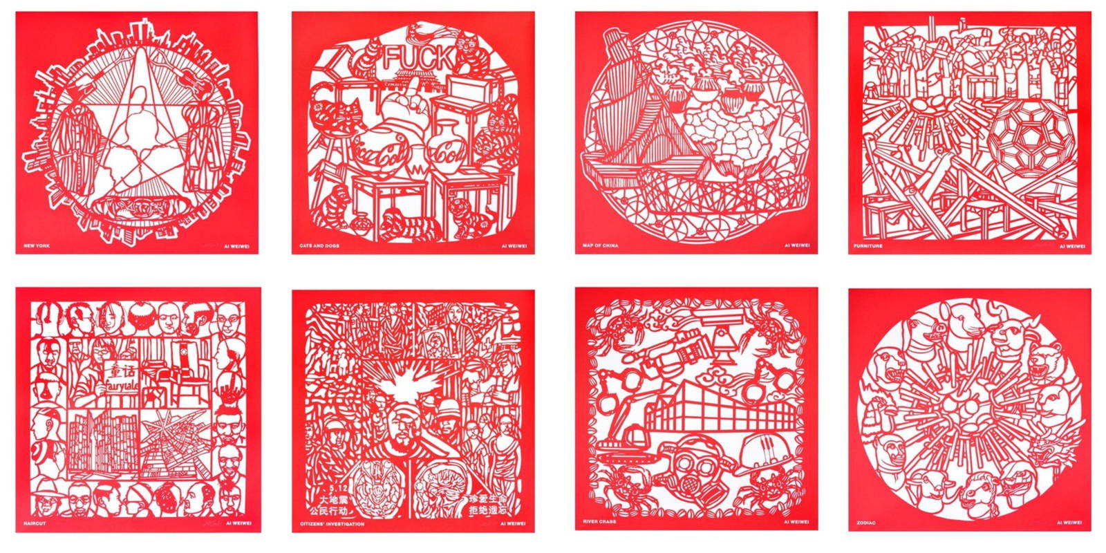 Ai Weiwei Maps & Atlases for Sale at Auction