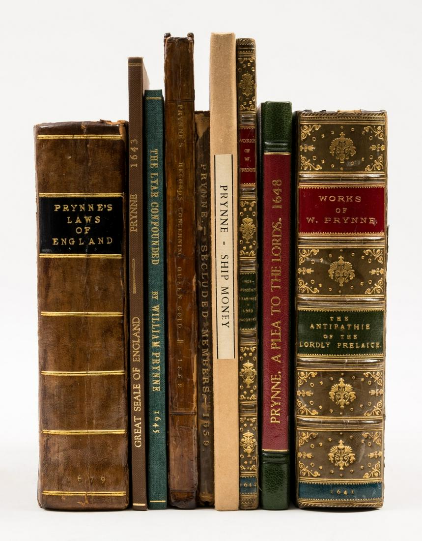 Law.- Prynne (William) An Humble Remonstrance against the Tax of Ship-money lately imposed:..., John: Law.- Prynne (William) An Humble Remonstrance against the Tax of Ship-money lately imposed:..., [Wing P3982], John White, 1643 bound with The Opening of the Great Seale of England, [Wing P4026], Micha