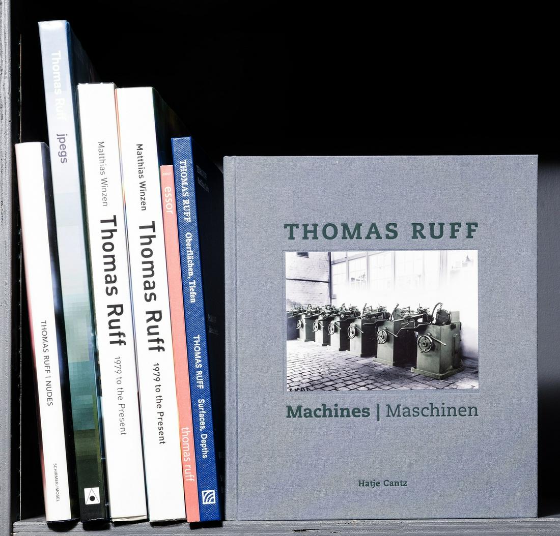 Ruff (Thomas) Nudes, first edition, Munich, 2003 & others, Ruff (7): Ruff (Thomas) Nudes, first edition, Munich, 2003; Machines, text in English & German, Ostfildern, 2003; Surfaces, Depths, Nuremberg, 2009 § Winzen (Matthias, editor) Thomas Ruff: 1979 to the Pres