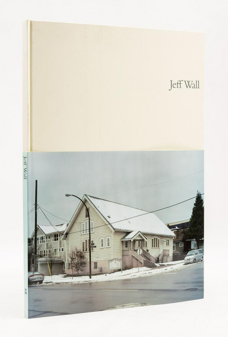 Wall (Jeff) Jeff Wall, one of 1000 copies, Mexico, 2008 & others on Wall (4).: Wall (Jeff) Jeff Wall, one of 1000 copies, original boards, pictorial wrap-around, Mexico, 2008 § Vischer (T.) Heidi Naef, editors. Jeff Wall; Catalogue Raisonné 1978-2004, original cloth, d