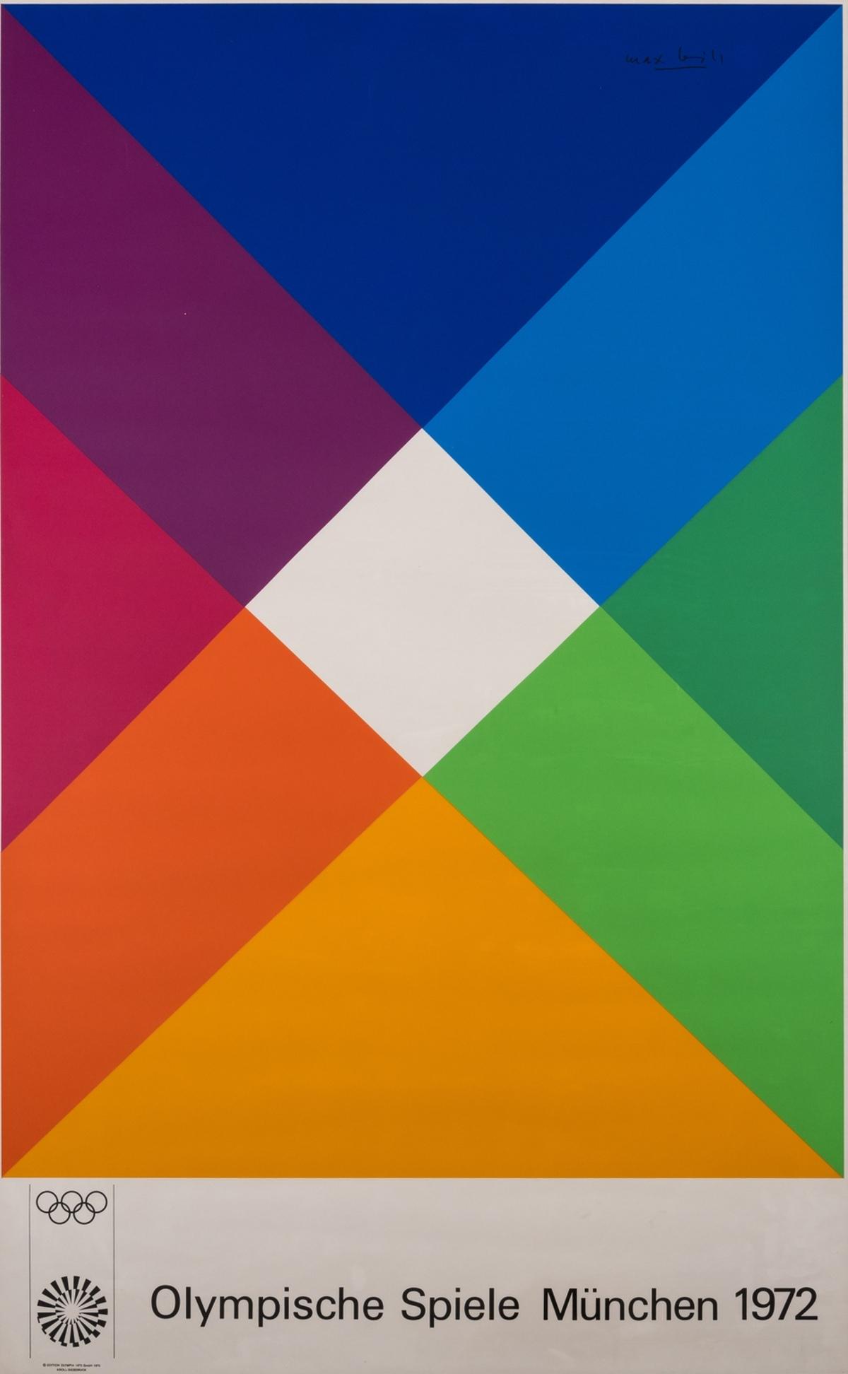 ** Max Bill (1908-1994)  Olympische Spiele München 1972 (1 of 1)
