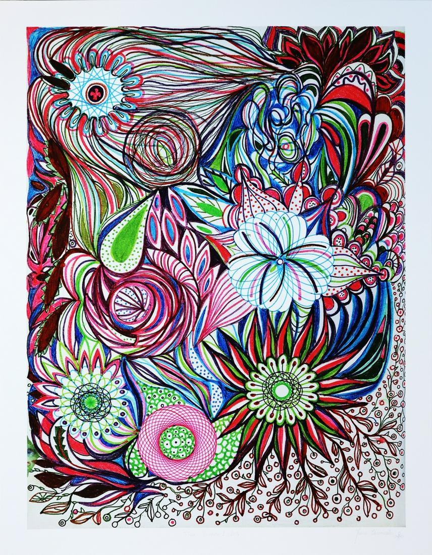 ** δ Joana Vasconcelos (b.1971) Pandora I: ** δ Joana Vasconcelos (b.1971)Pandora IArchival pigment print in colours, 2014, signed, titled and with the artist's monogram in pencil, numbered from the edition of 25, published by Adamson Edi