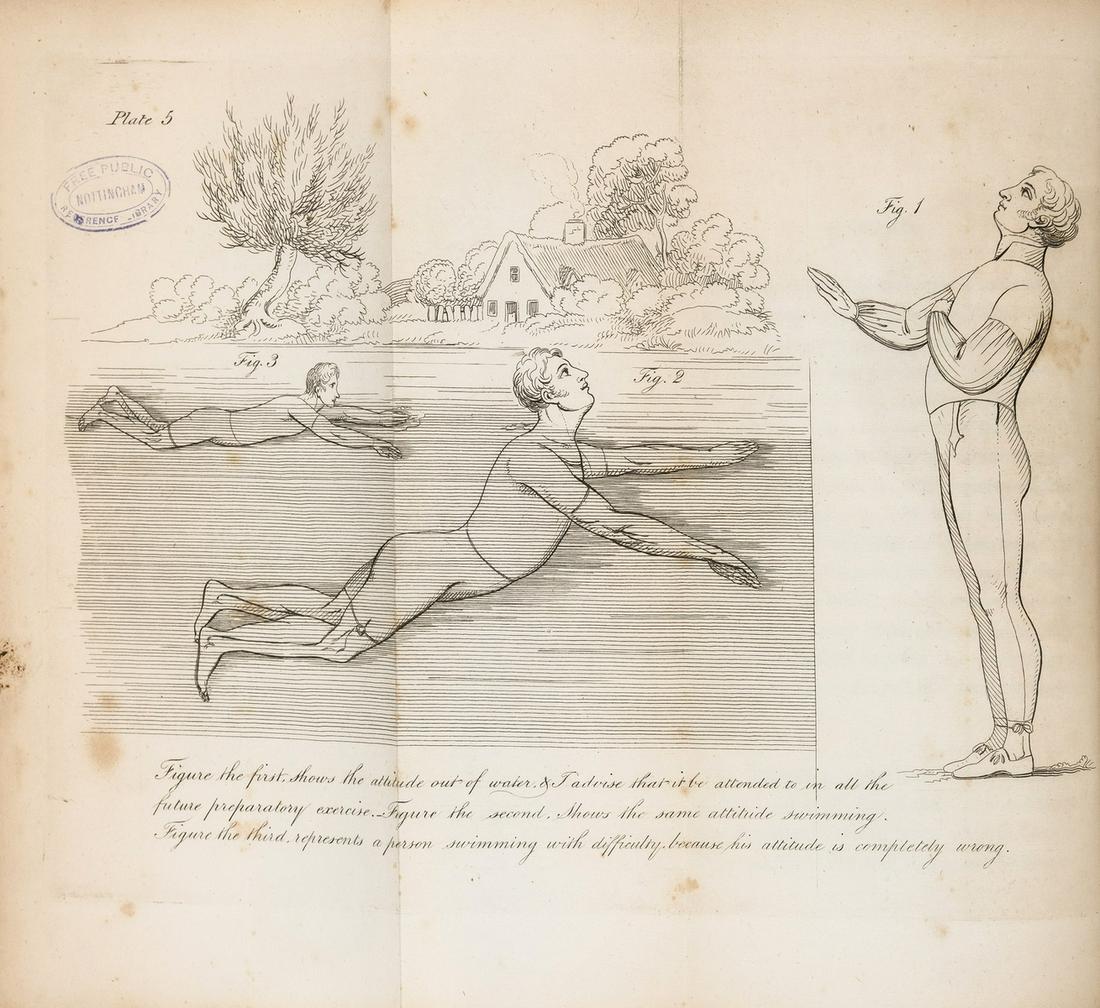 Swimming.- Frost (J.) Scientific Swimming; being a Series of Practical Instructions ..., first (1 of 1)