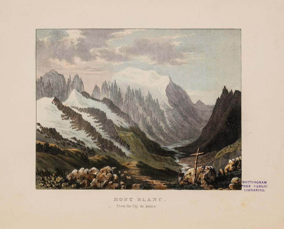 Mountaineering.- Fellows (Charles) A Narrative of an Ascent to the Summit of Mont Blanc, first (1 of 3)