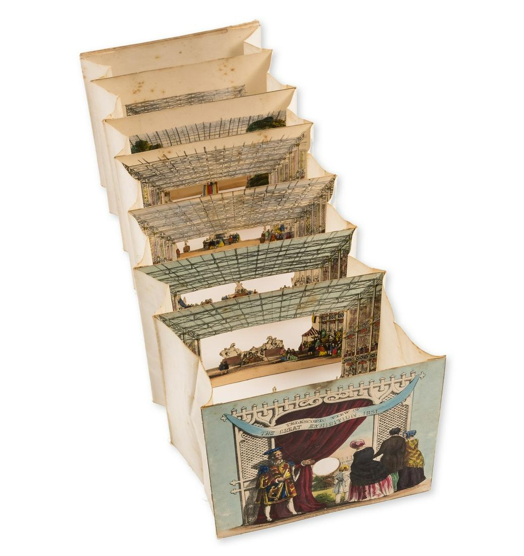 Great Exhibition Peep Show.- Lane (C.) Lane's Telescopic View of the Interior of the Exhibition, (1 of 2)