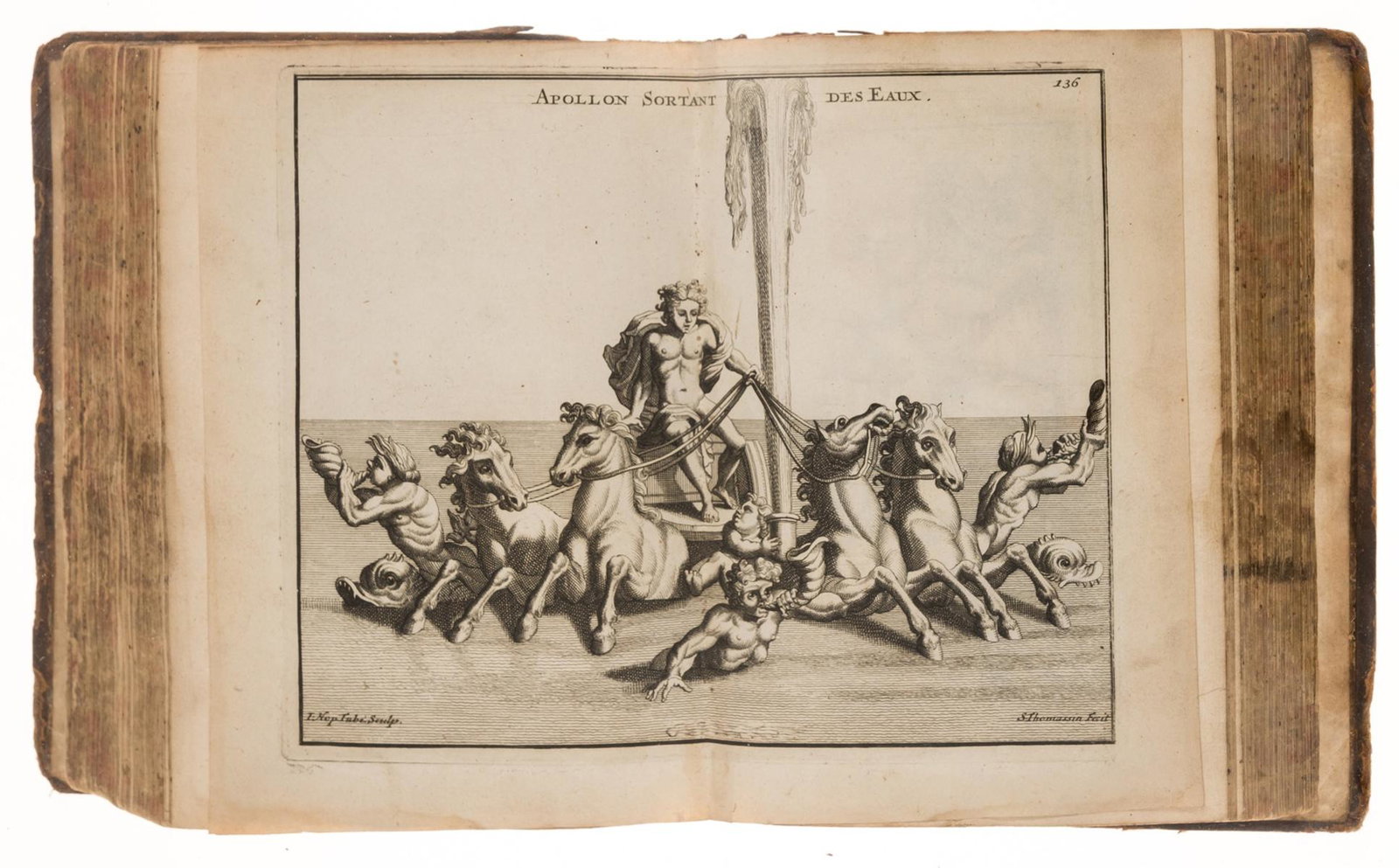 Architecture.- King George III's copy .- Thomassin (Simon) Recueil des Figures, Groupes, Thermes, (1 of 1)