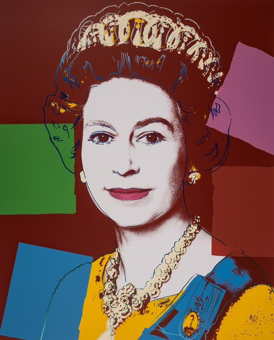 Andy Warhol (1928-1987) after.  Queen Elizabeth II of the United Kingdom 336 (Pink), from Reigning (1 of 1)