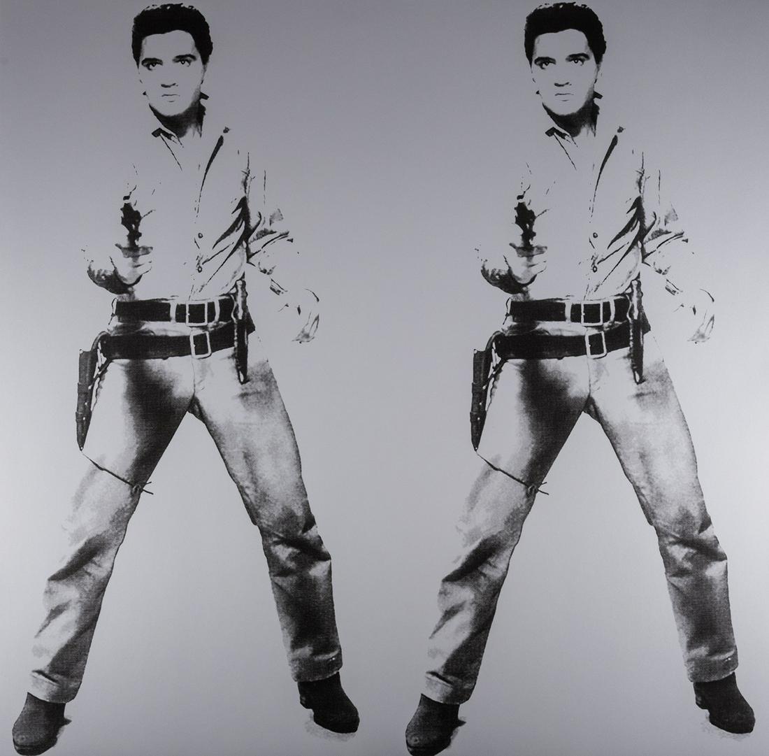 Andy Warhol (1928-1987) after.  Double Elvis (Sunday B. Morning) (1 of 1)