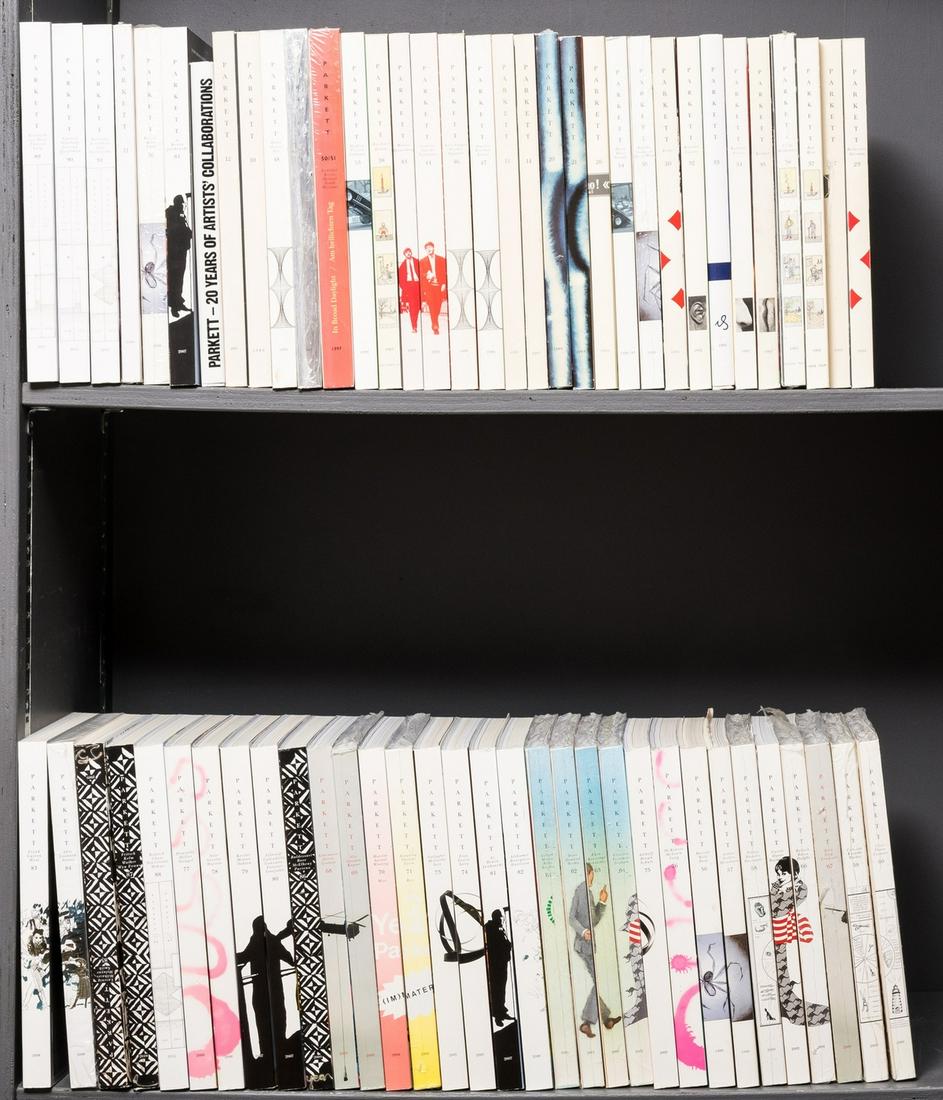 Parkett: Kunstzeitschrift/Art Magazine, 63 issues, Zurich, 1986 (1 of 1)