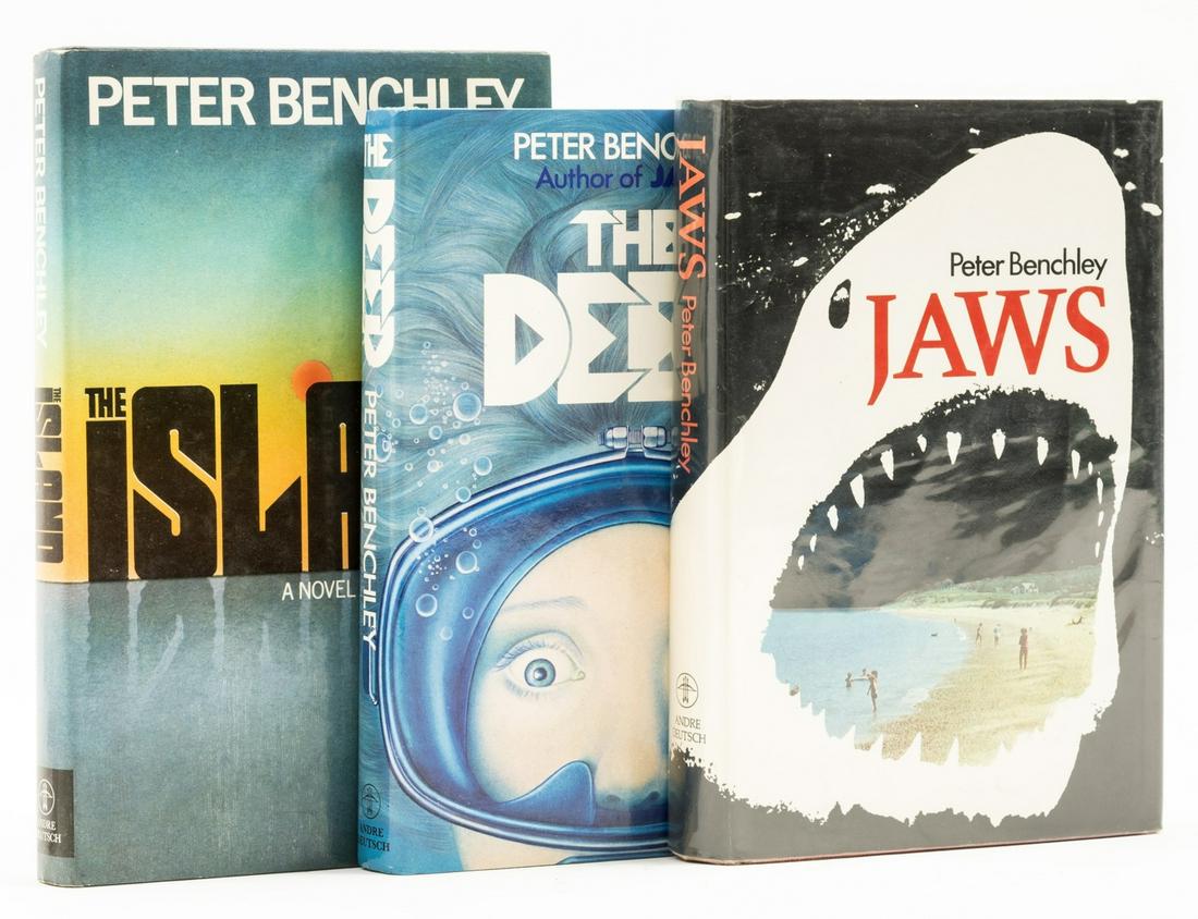 Benchley (Peter) Jaws, first English edition, 1974 & 2 others by the same (3) (1 of 1)