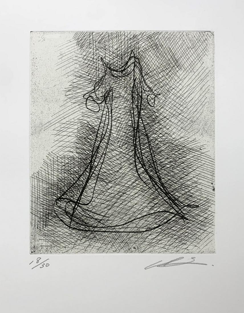 ** Chiharu Shiota (b.1972) Second Skin: ** Chiharu Shiota (b.1972)Second SkinPhotoengraving, 2014, signed in pencil, numbered from the edition of 30, on wove paper, with full margins, sheet 800 x 600mm (31 5/8 x 23 ¾ in)Please note tha