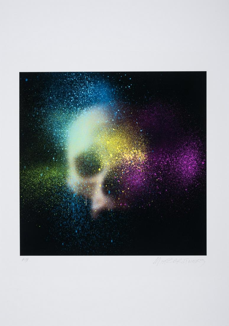 δ The Miaz Brothers (contemporary) The Triumph: δ The Miaz Brothers (contemporary)The TriumphInkjet print in colours, 2021, signed and inscribed 'A/P' in pencil, an artist's proof aside from the edition of 18, published by Jealous Gallery, Lon