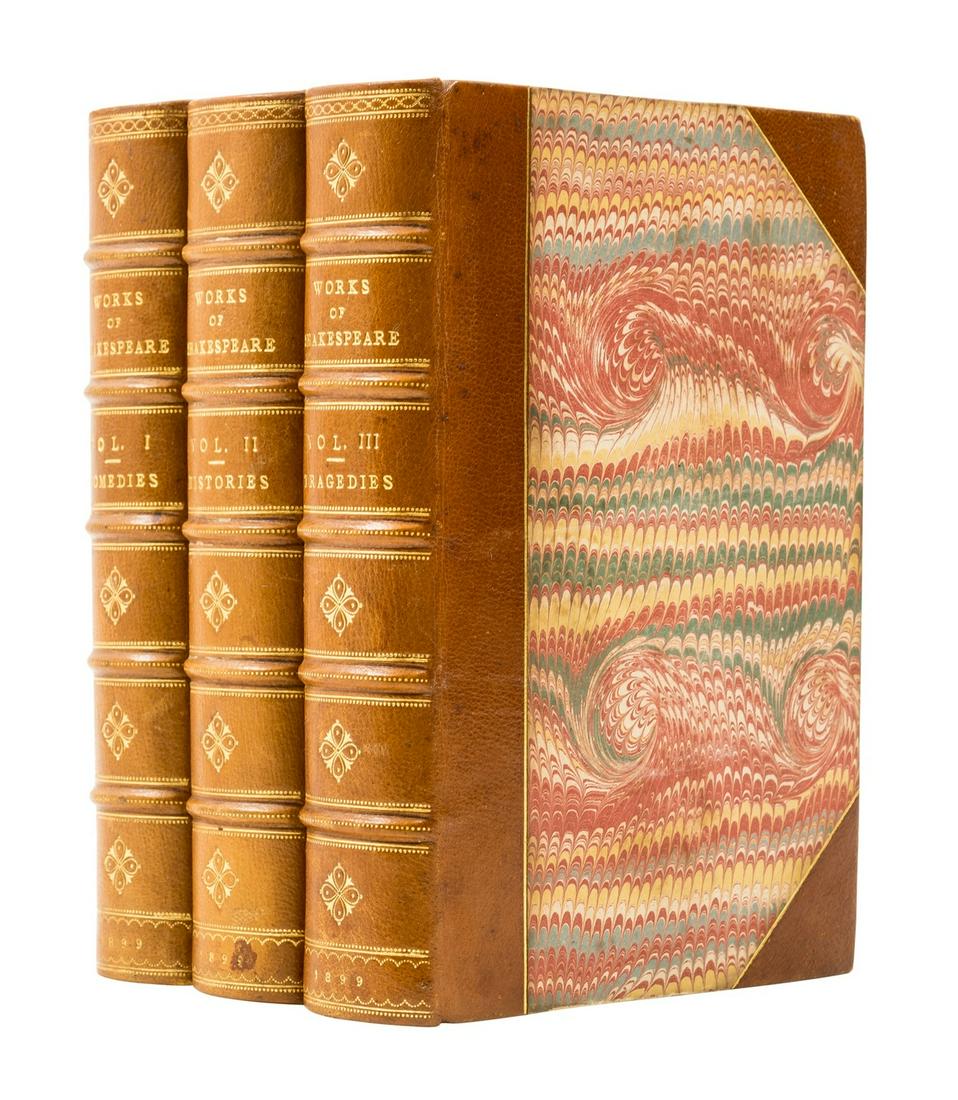 Shakespeare (William) The Works, 3 vol., "The Victoria Edition", 1899. (1 of 1)