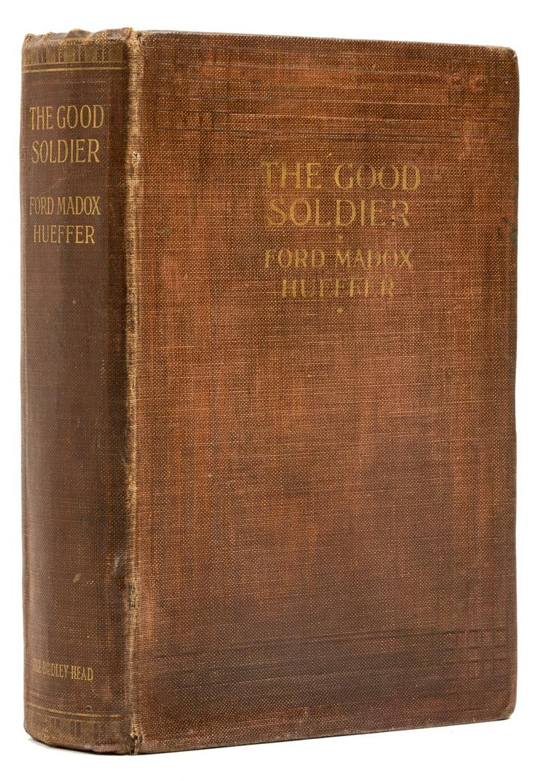 Ford (Ford Madox) "Ford Madox Hueffer". The Good Soldier, first edition, first issue, 1915. (1 of 1)