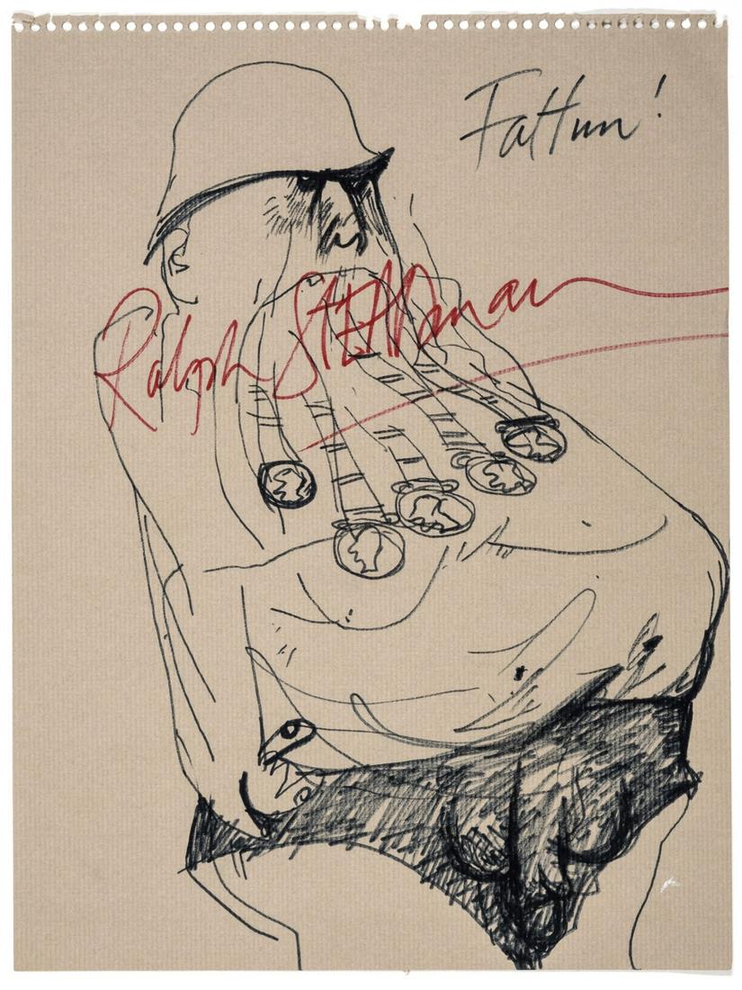 δ Ralph Steadman (b.1936)  Fattum! (1 of 1)
