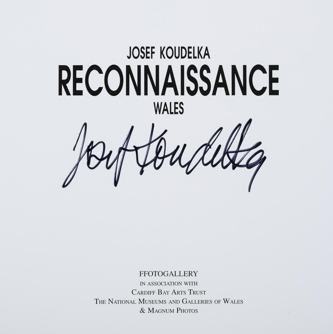 Photography.- Koudelka (Josef) Reconnaissance Wales, one of 1000 copies, signed by the photographer, (1 of 1)