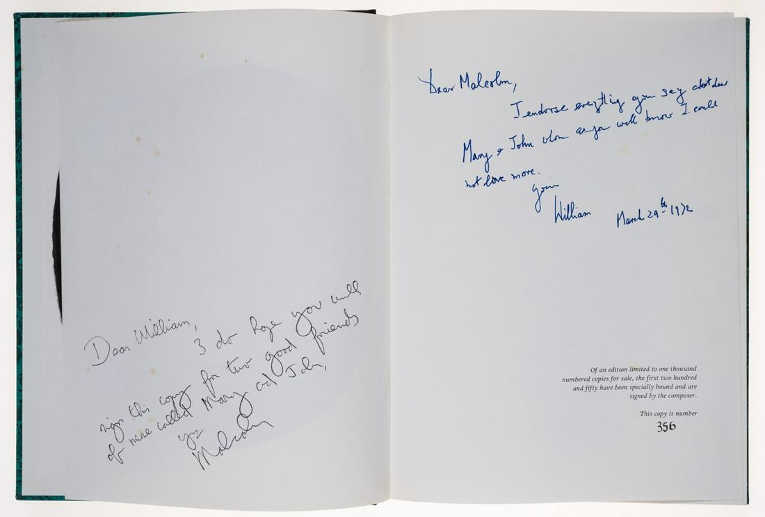 Piper (John).- Sitwell (Edith) & William Walton. Façade an entertainment, from an edition: Piper (John).- Sitwell (Edith) & William Walton. Façade an entertainment, one of 250 copies signed by Walton, colour frontispiece, illustrations and endpaper designs by John Piper, some offset to
