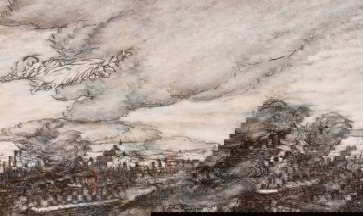 Rackham (Arthur).- Barrie (J.M.) Peter Pan in Kensington Gardens, sixth edition, 1909; and another: NO RESERVE Rackham (Arthur).- Barrie (J.M.) Peter Pan in Kensington Gardens, sixth edition, frontispiece and 49 tipped in colour plates by Arthur Rackham, illustrations, frontispiece detached, "The Pr