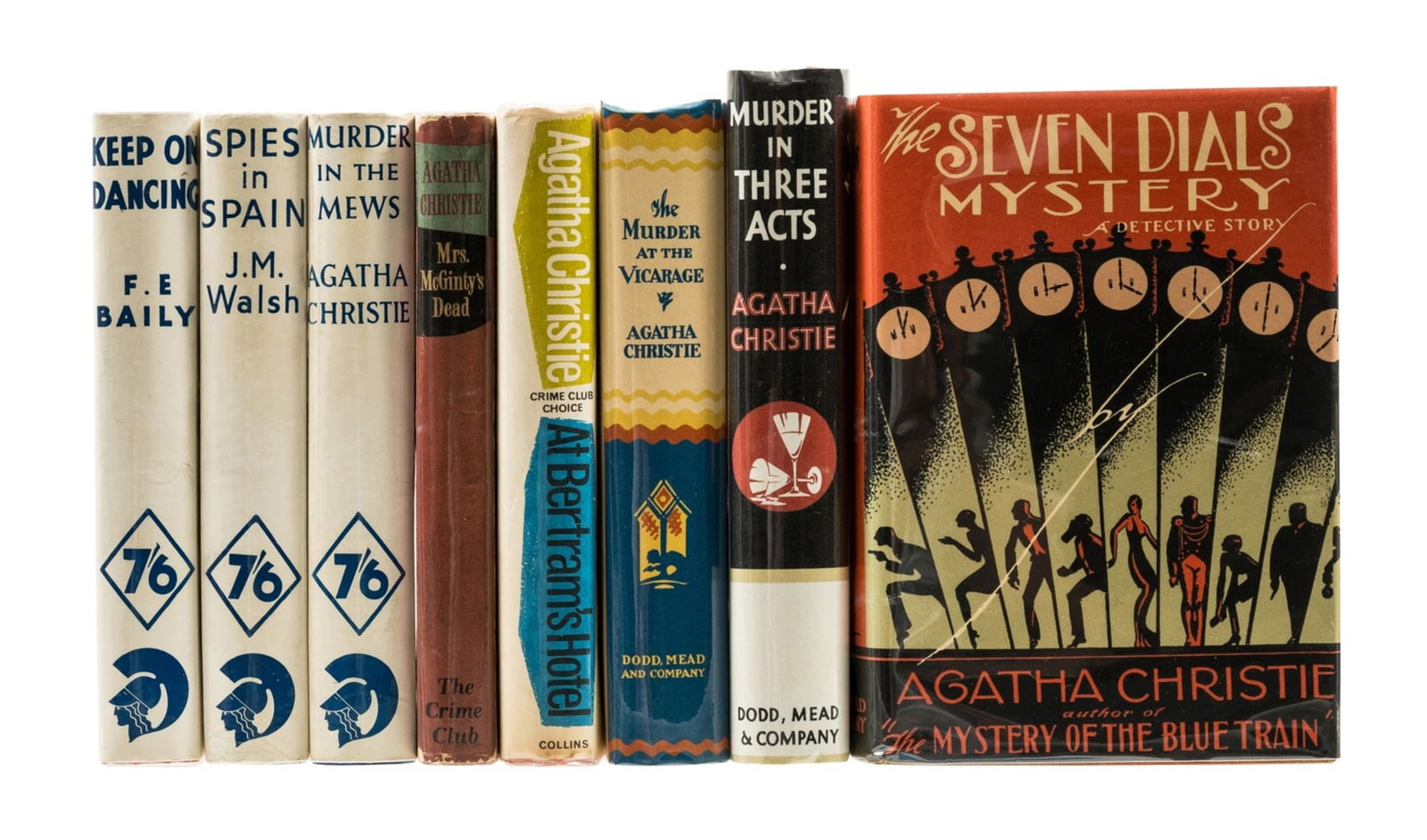 Christie (Agatha) Murder in Three Acts, first American edition, New York, 1934 & others by the same  (1 of 1)