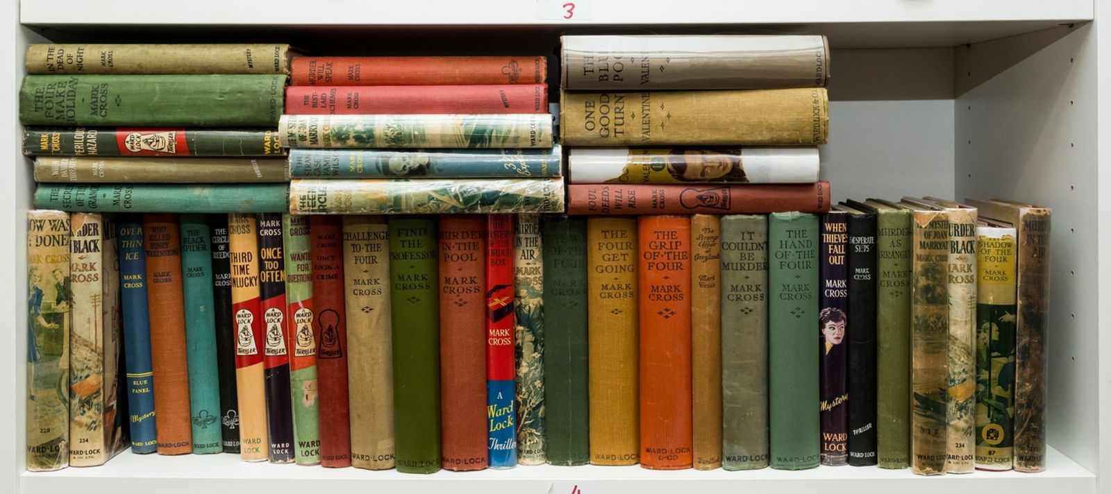 Pechey (Archibald Thomas), "Mark Cross". The Mystery of Joan Marryat, first edition, 1945 & others b: NO RESERVE Pechey (Archibald Thomas), "Mark Cross". The Mystery of Joan Marryat, 1945; Murder in Black, 1944; The Shadow of the Four, [1934]; Murder in the Air, [1943], first editions, original cloth,