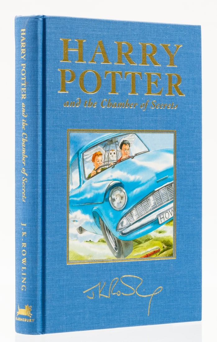 Rowling (J.K.) Harry Potter and The Chamber of Secrets, first deluxe edition, 1999. (1 of 1)