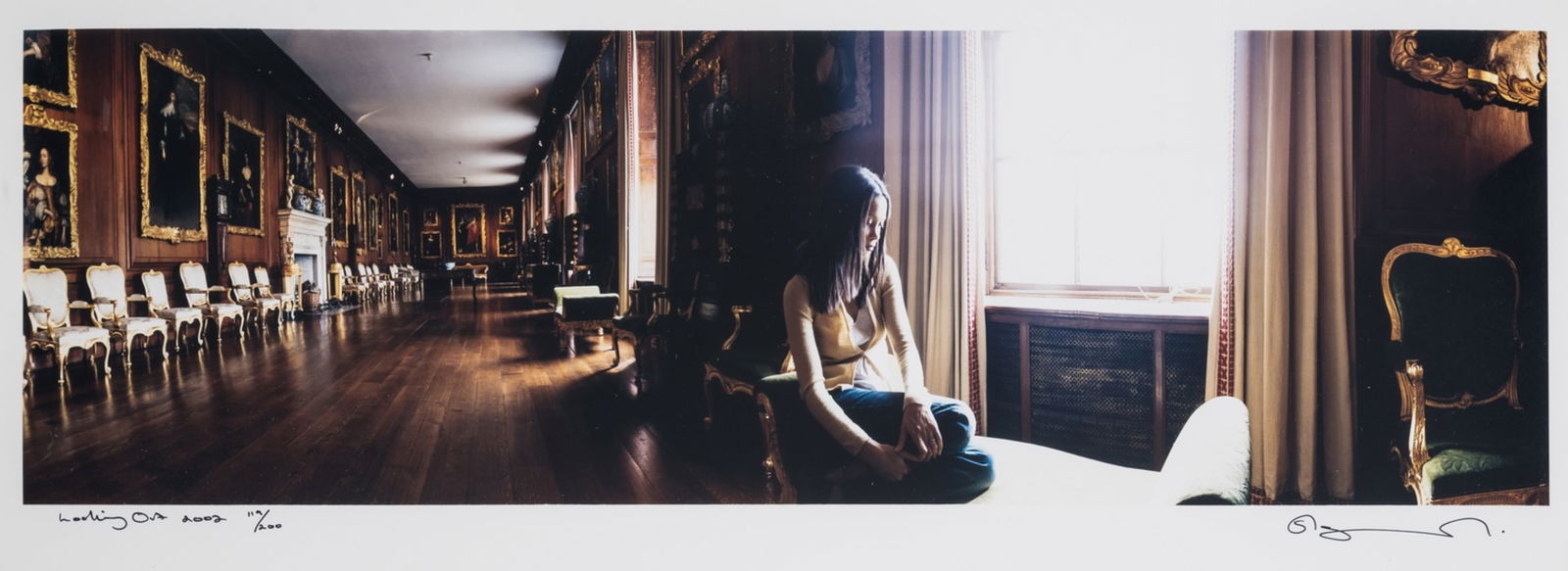 δ Sam Taylor-Johnson (b.1967) Looking Out: δ Sam Taylor-Johnson (b.1967)Looking OutC-type print in colours, 2002, signed, titled and dated in black ink, numbered from the edition of 200, printed and published by Counter Editions, London,