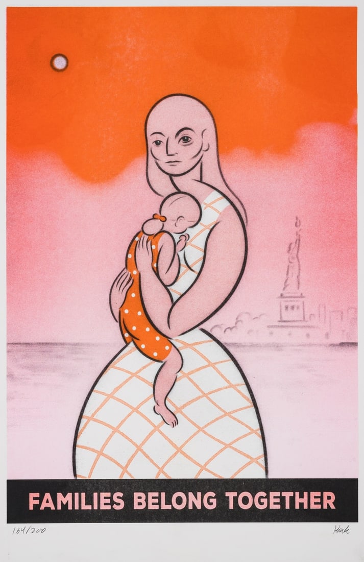 Koak (b.1981)  All Love Is Equal; Female Comes In Many Forms; Families Belong Together (1 of 3)