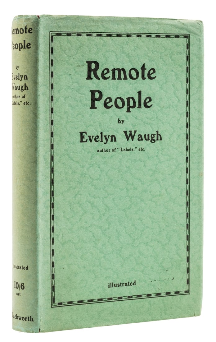 Waugh (Evelyn) Remote People, first edition, 1931. (1 of 1)