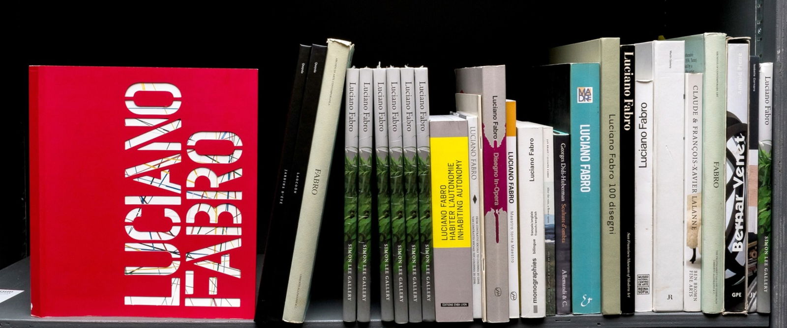 Pierre (Arnauld) Bernar Venet: Sculptures et Reliefs, Milan, 2000 & others on French contemporary: NO RESERVE Pierre (Arnauld) Bernar Venet: Sculptures et Reliefs, Milan, 2000 § Claude & François Lalanne, 2013 § Lebovici (Elisabeth) Martin Szekely, Zurich, 2010 § Fabro (Luciano)