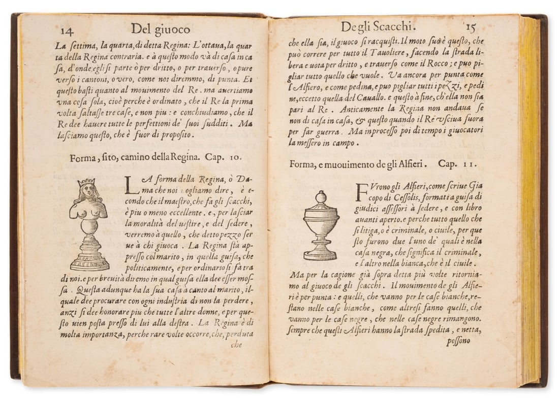 Chess.- López De Segura (ruy) Il Giuoco De Gli Scacchi, First