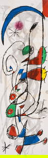 Miro (Joan).- Frénaud (André) Joan Miro et l'Émancipation Définitive de la Queue: Miró (Joan).- Frénaud (André) Joan Miró et l'Émancipation Définitive de la Queue du Chat, number 154 of 195 copies on Arches signed by author and artist (20 not for sale)