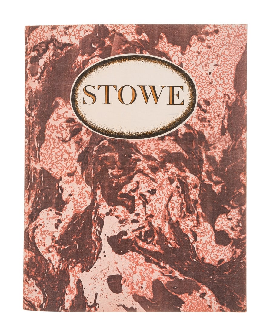 Piper (John) Stowe, out-of-series printer's copy ("Special copy for Iain Bain"), from an edition: Piper (John) John Piper's Stowe, out-of-series Printer's copy, from an edition limited to 300 signed by the artist, with an additional page "Special copy for Iain Bain" bound after title, this page ad