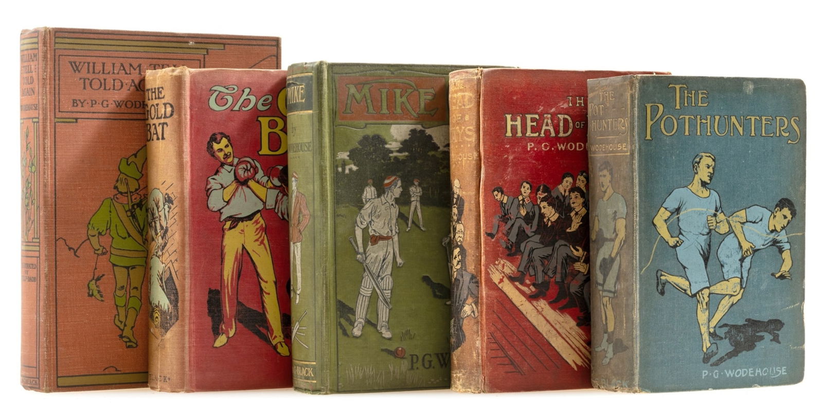 Wodehouse (P.G.) The Pothunters, first edition, 1902 & others by the same, early 20th century titles (1 of 1)