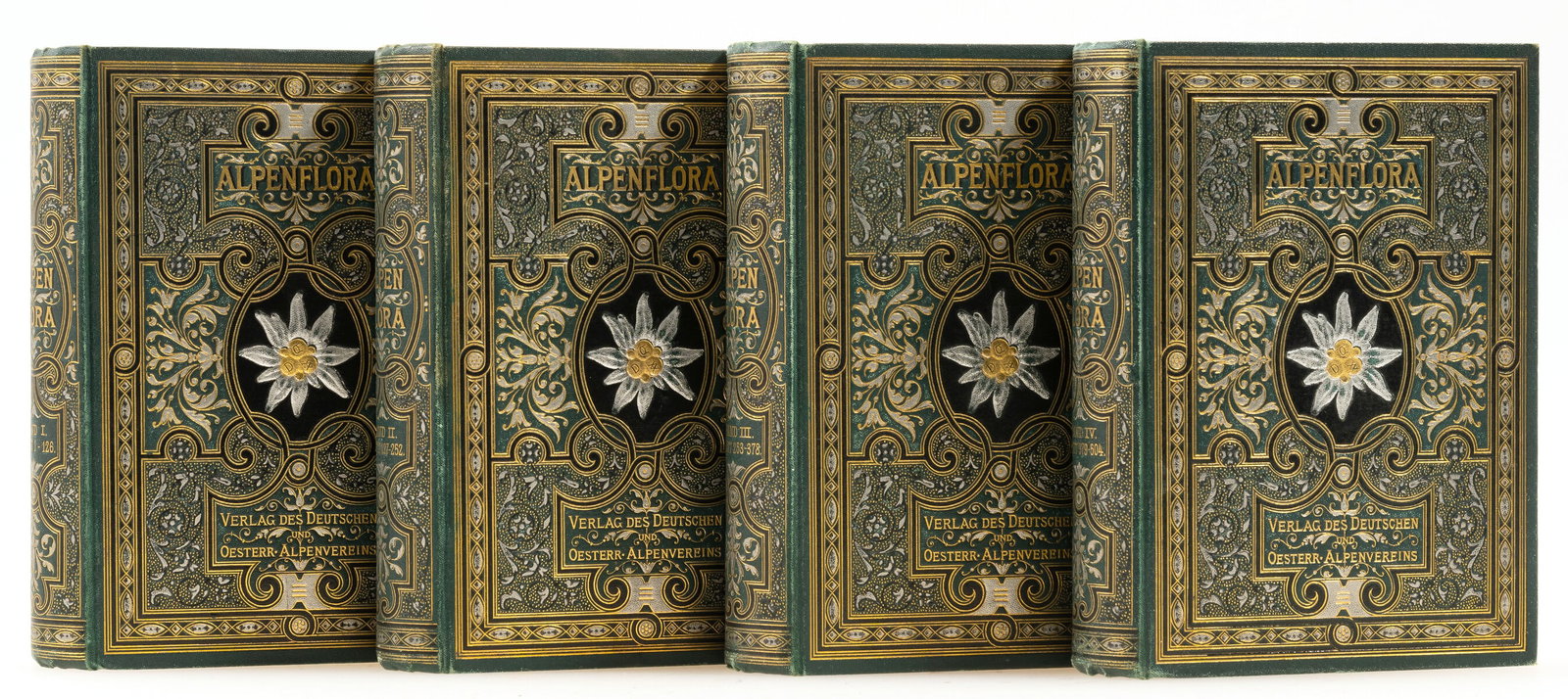 Botany.- Hartinger (Anton) Atlas der Alpenflora, 4 vol., Wien, 1884 (1 of 1)