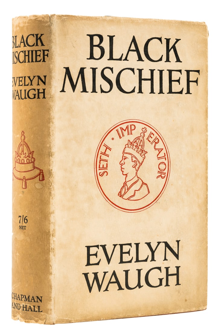 Waugh (Evelyn) Black Mischief, first edition, signed by the author, 1932. (1 of 2)
