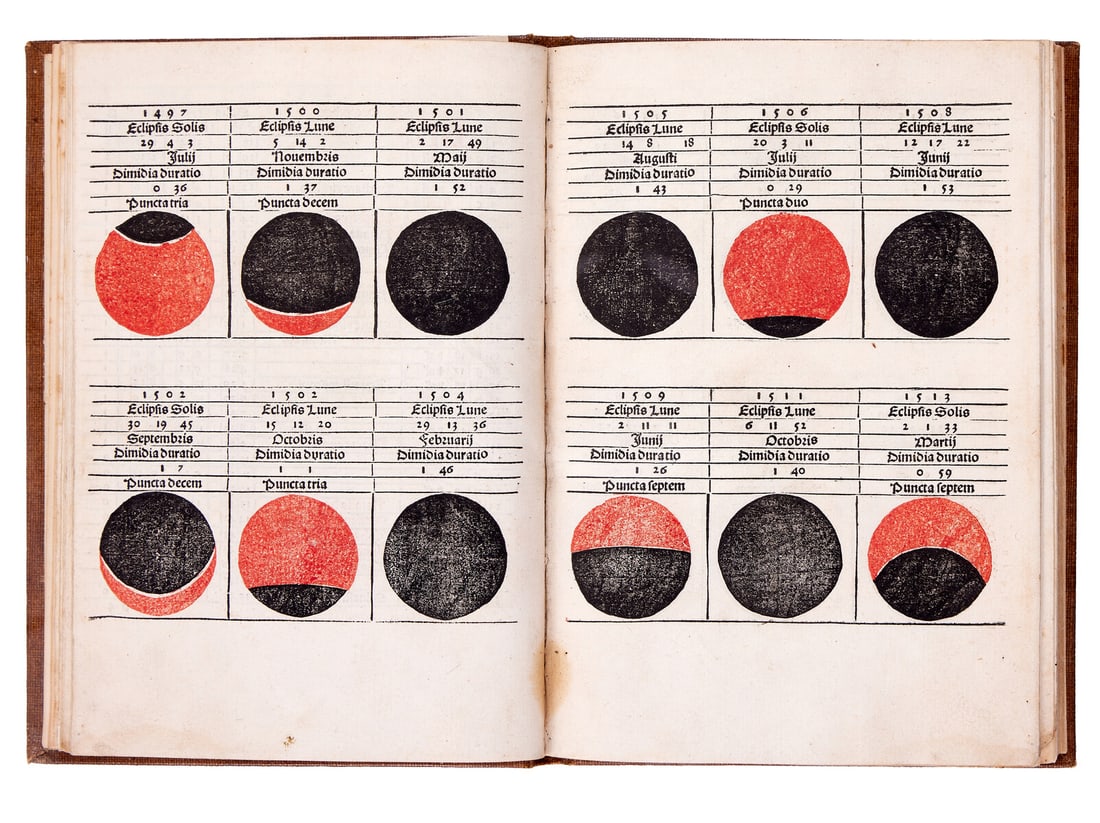 Astronomy.- Regiomontanus (Johannes Müller) Kalendarium, Augsburg, Erhard Ratdolt, 1499 (1 of 1)