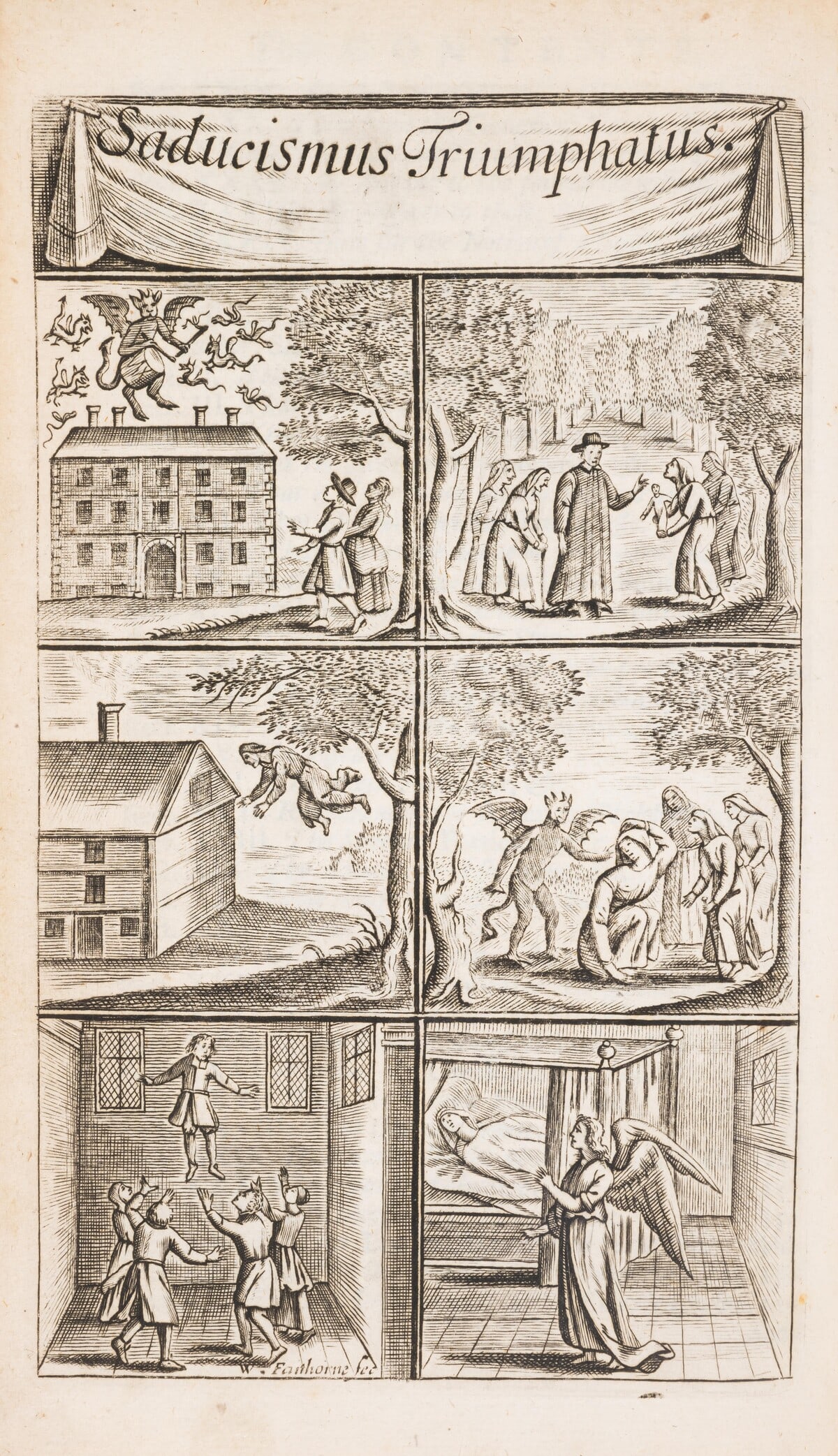 Occult.- Glanvill (Joseph) Sadducismus Triumphatus: or, a full and plain Evidence, concerning (1 of 2)