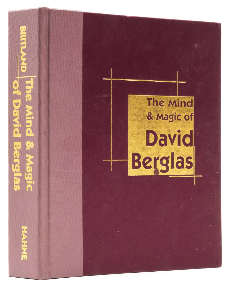 Conjuring.- Berglas (David) The Mind & Magic of David Berglas, one of 1,000 copies, Hahne, 2002 (1 of 1)