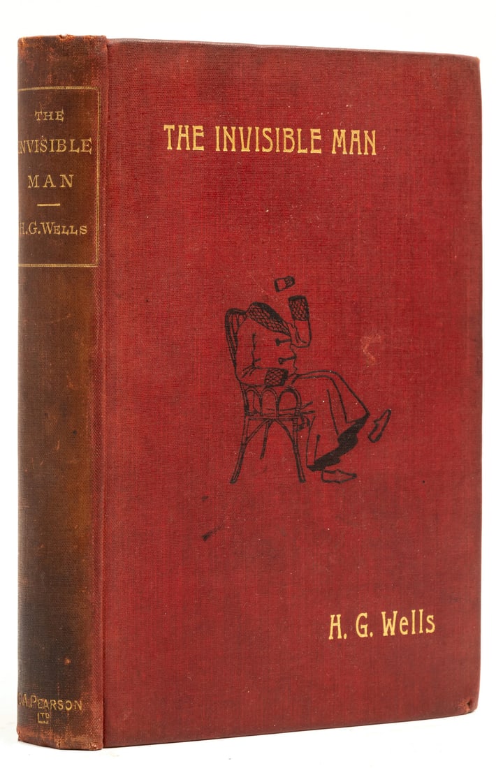 Wells (H.G.) The Invisible Man, first edition, first issue, C. Arthur Pearson, 1897 (1 of 1)