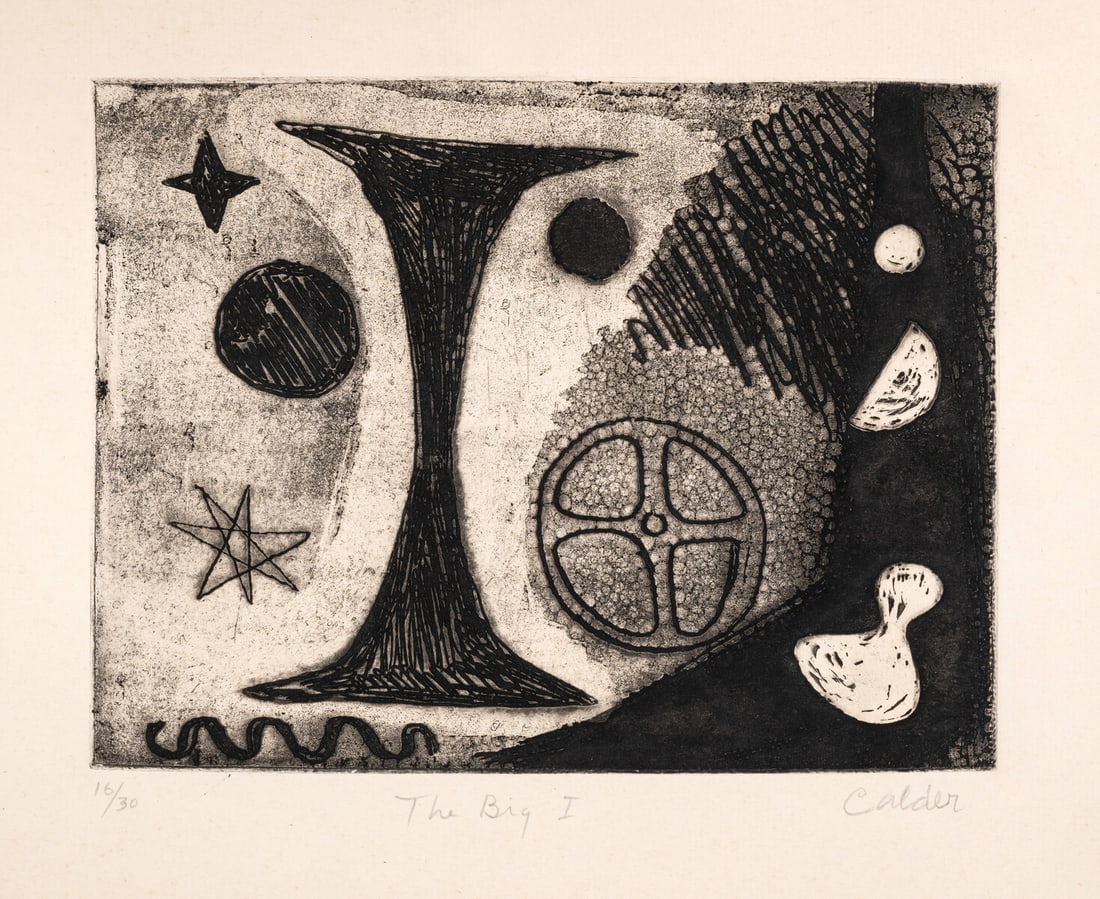 Alexander Calder (1898-1976) The Big I (1 of 1)