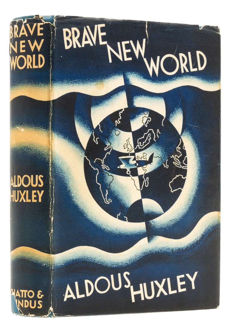 Huxley (Aldous) Brave New World, first edition, 1932. (1 of 1)
