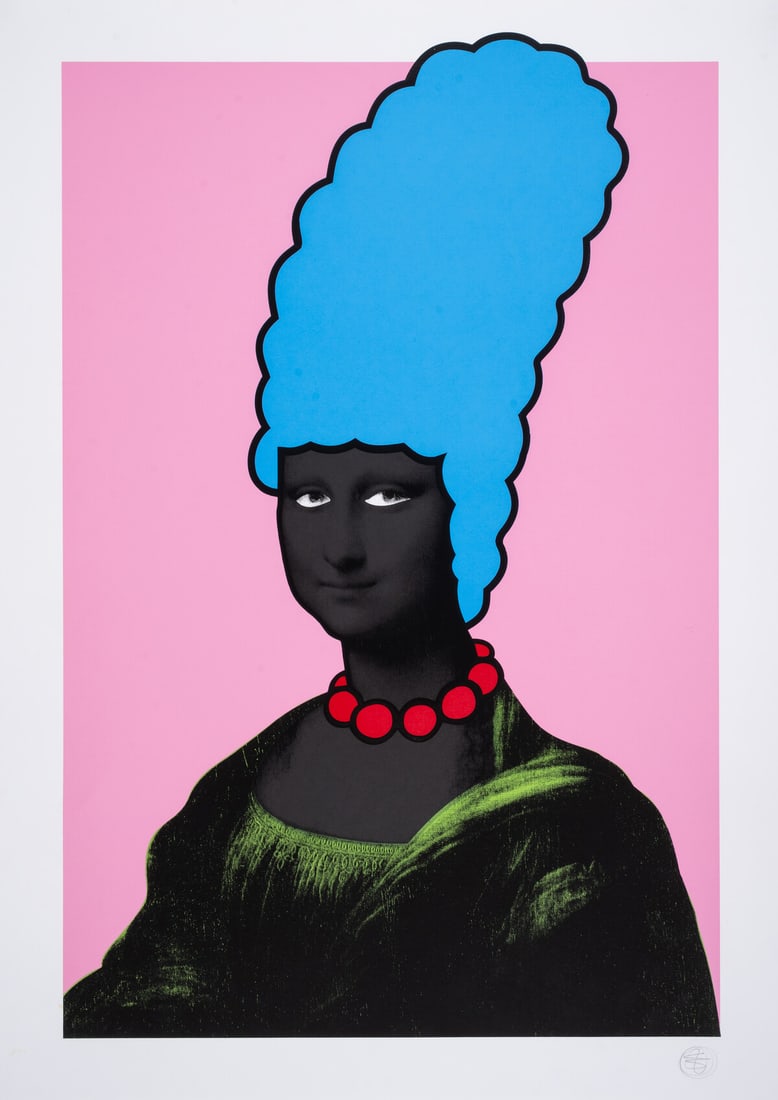 Nick Walker (b.1969) Mona Simpson: Nick Walker (b.1969)Mona SimpsonScreenprint in colours, 2007, signed in pencil, aside from the edition of 70, published by Pictures on Walls, London, on wove paper, with full margins, sheet 701 x 500m