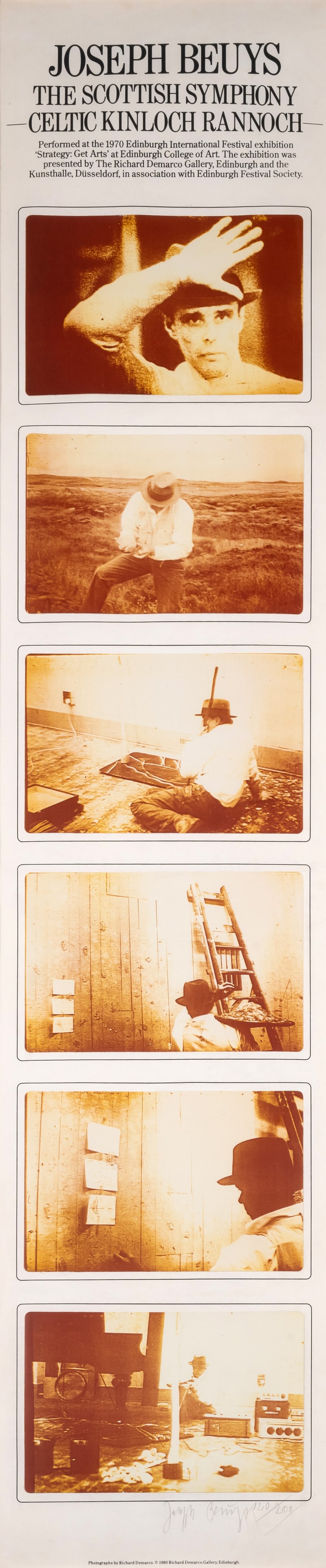 Joseph Beuys (1921-1986) The Scottish Symphony (Celtic Kinlock Rannoch) (Schellmann 268) (1 of 1)