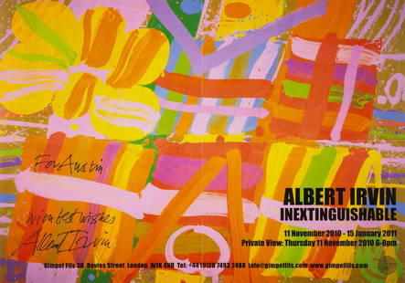 Various Artists Twelve prints in colours: Various ArtistsTwelve prints in colours, circa 2000s, various media, on wove paper, largest sheet 600 x 450mm (23 5/8 x 17 3/4in) (12)To include works by Death NYC and Beejoir, and one Albert Irvin ex