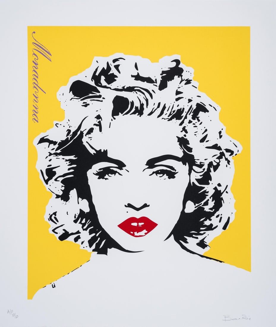 Bambi (b.1982) Madonna (Yellow) (1 of 1)