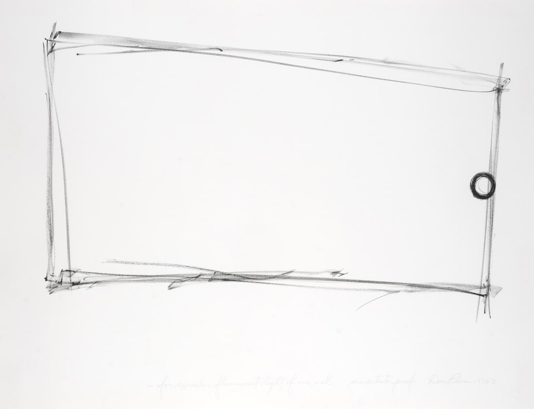 Dan Flavin (1933-1996) For Circular Fluorescent Light of One Wall: Dan Flavin (1933-1996)For Circular Fluorescent Light of One WallLithograph, 1974, signed, titled and dated in pencil, inscribed 'an artist's proof' in pencil, printed by Styria Studio, with their blin